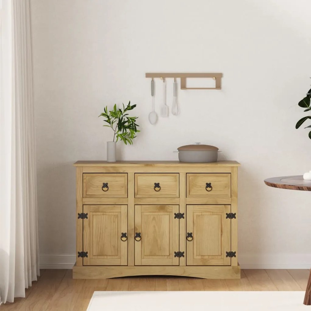 vidaXL Μπουφές Μεξικ. Στιλ Corona 132x43x78 εκ. Ξύλο Πεύκου