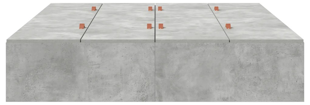 vidaXL Κρεβάτι Αποθήκευσης Σκούρο Γκρι 140x200 εκ.