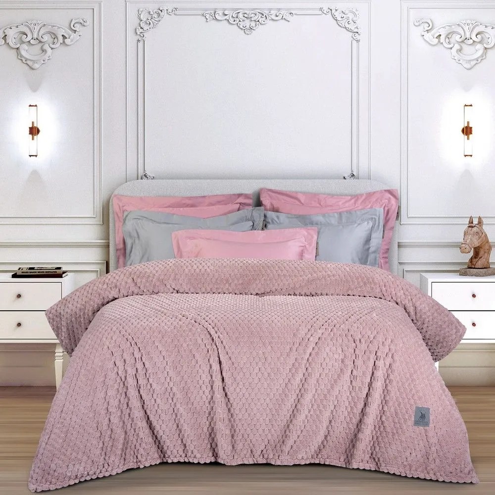 Κουβέρτα 3474 Fleece Nude Greenwich Polo Club Μονό 160x200cm Πολυέστερ