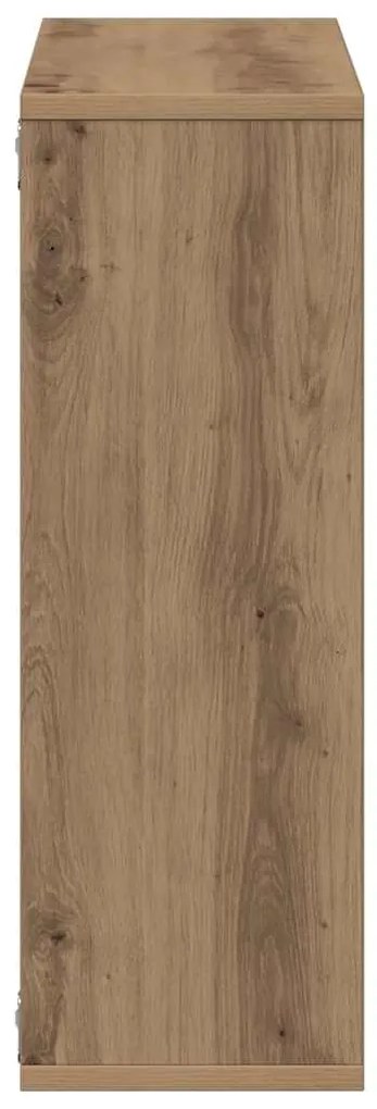 vidaXL Ράφι τοίχου Artisan Oak 104x20x58,5 cm Κατασκευασμένο ξύλο