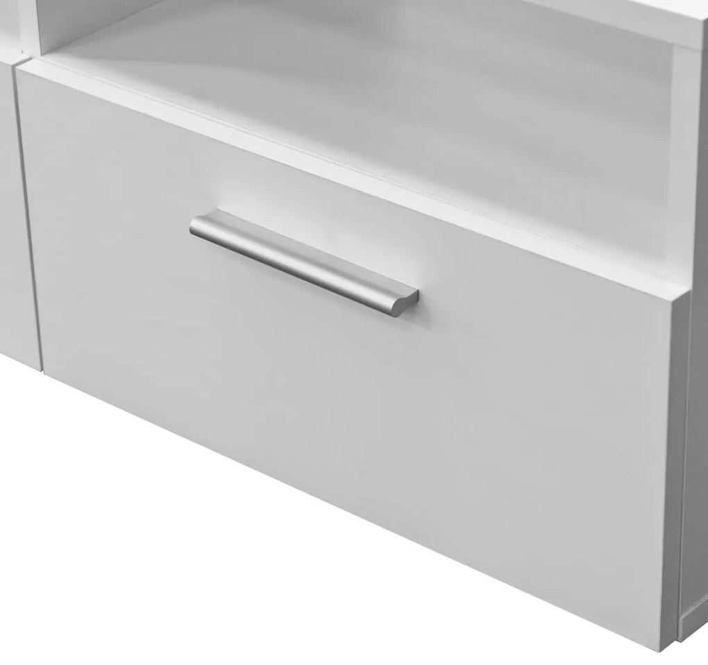 vidaXL Έπιπλο Τηλεόρασης Λευκό 95 x 35 x 36 εκ. από Επεξ. Ξύλο