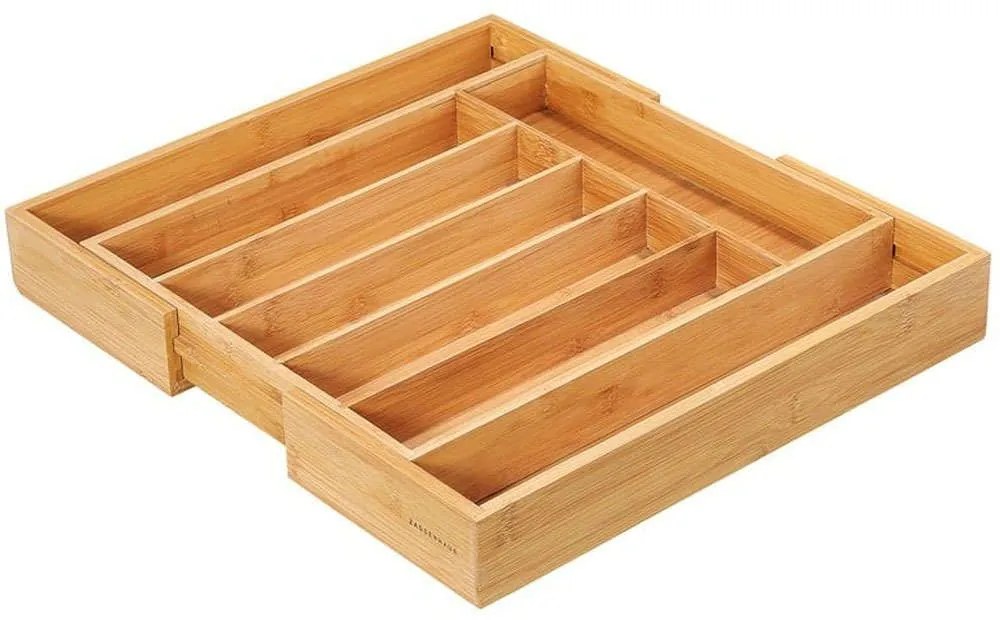 Θήκη Για Μαχαιροπίρουνα 73.054286 34,6x6,2x40,7cm Natural Zassenhaus Bamboo