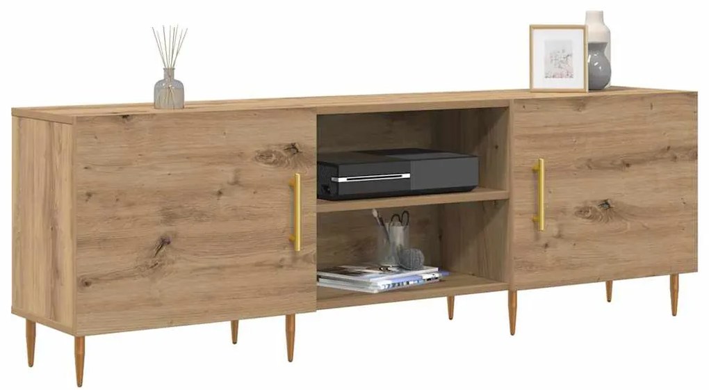 vidaXL Ντουλάπι TV artisan δρυς 150 x 30 x 50 cm Επεξεργασμένο ξύλο