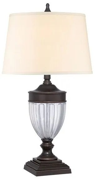 Επιτραπέζιο Φωτιστικό 1xE27 Dennison Elstead Lighting QZ-DENNISON-PB Μπρονζέ