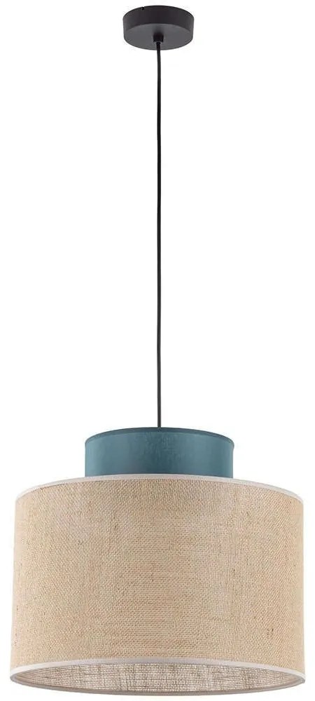 Φωτιστικό Οροφής Duo 3256 Φ38x170cm 1xE27 15W Green-Natural TK Lighting