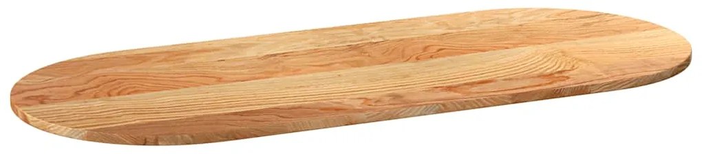 Επιτραπέζια επιφάνεια Ανοιχτό Καφέ 140x60x2 εκ. Ξύλο Δρυός Οβάλ - Καφέ