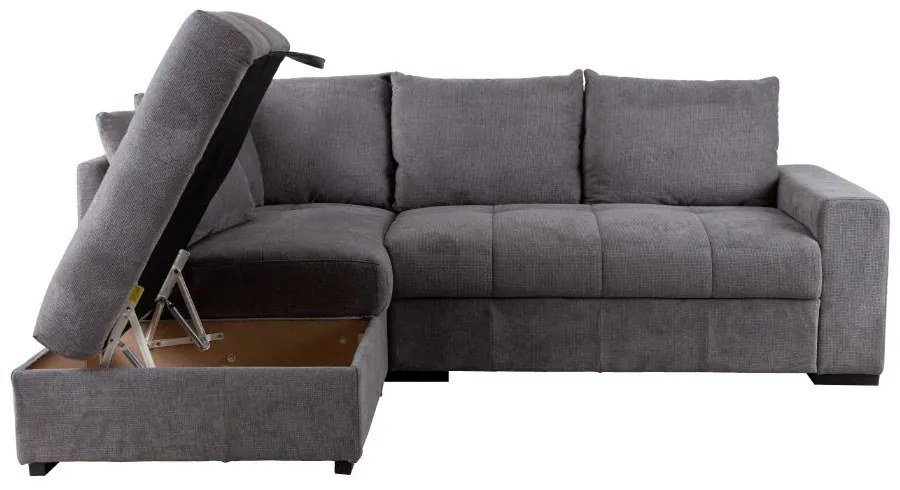 BILL ΚΑΝΑΠΕΣ ΚΡΕΒΑΤΙ ΓΩΝΙΑ ΑΡΙΣΤΕΡΗ STONE 241x173x94 - 70-0414