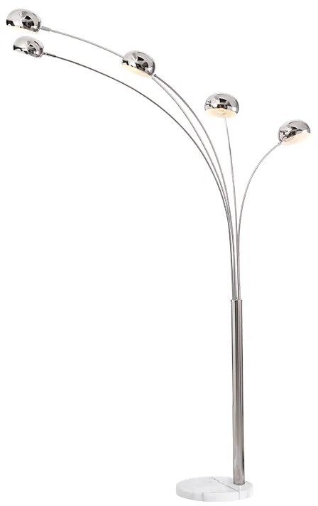 Φωτιστικό Επιδαπέδιο Aca ML312461FC MARKELLA Ασημί (Silver Coloured)