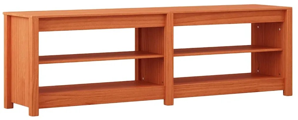 vidaXL Πάγκος για παπούτσια με ράφι Κερωτό καφέ 160 x 36,5 x 50 εκ.