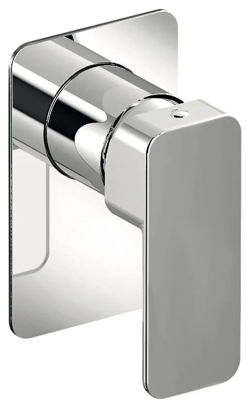 Eurorama Quadra Chrome Μίκτης Εντοιχισμού 1 Εξόδου 144055SL-100