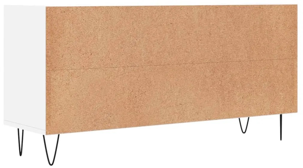 vidaXL Έπιπλο Τηλεόρασης Λευκό 103,5x30x50 εκ. από Επεξεργασμένο Ξύλο