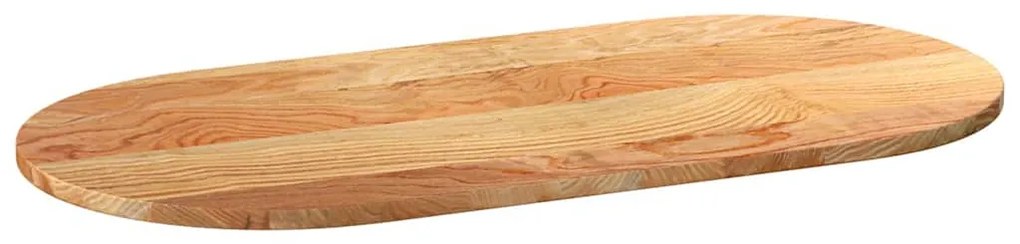 vidaXL Επιτραπέζια επιφάνεια Ανοιχτό Καφέ 100x50x2 εκ. Ξύλο Δρυός Οβάλ