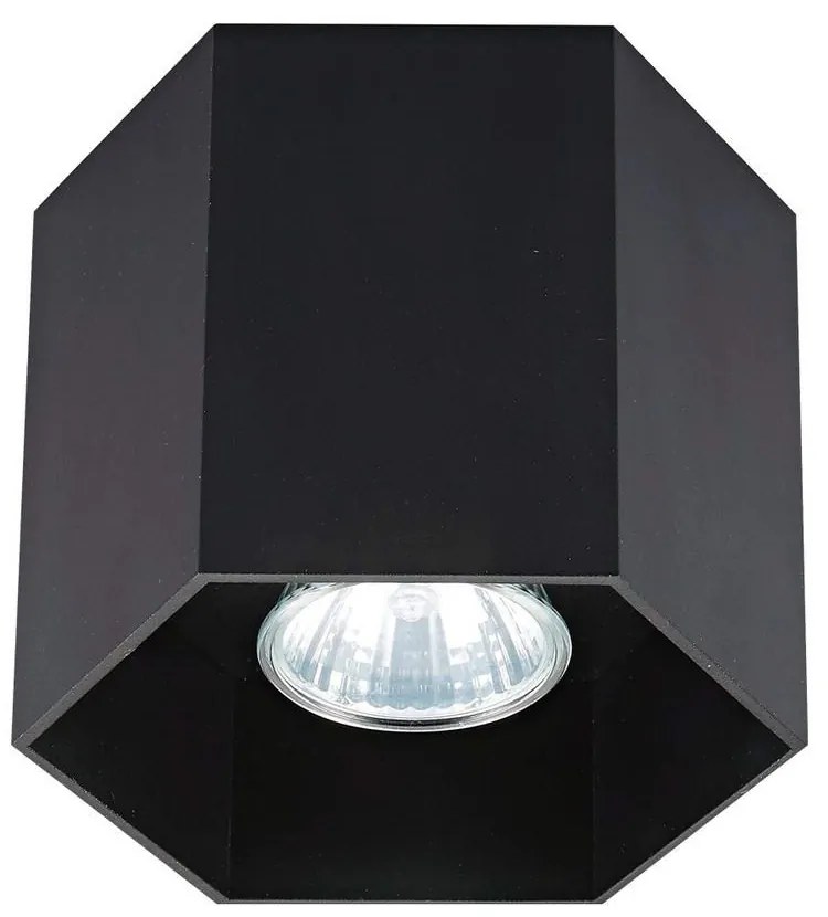 Φωτιστικό Οροφής - Σποτ Black 109x126x100mm VK/03095CE/B VKLed Aluminium