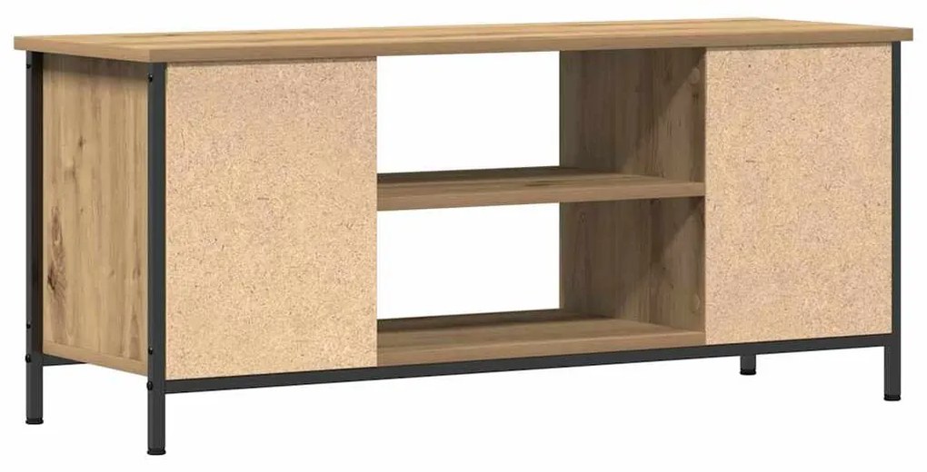 vidaXL Ντουλάπα Τηλεόρασης artisan δρυς 102 x 35 x 45 εκ.