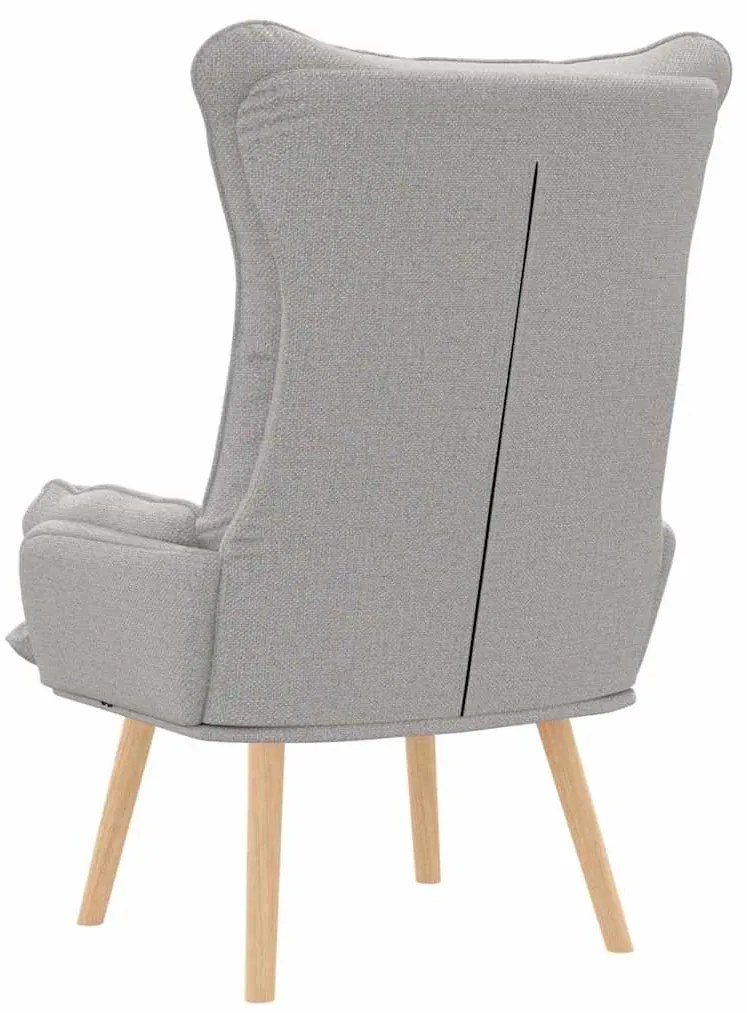 vidaXL Χαλαρωτική Πολυθρόνα Σκούρο γκρι 69 x 74 x 93 εκ. ύφασμα