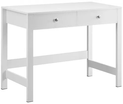 VEVOR Small Desk with Drawers Kids Desk for Bedroom Simple Study Table White