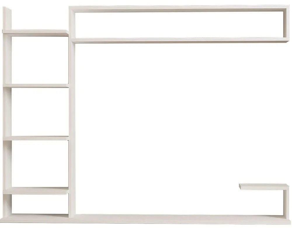 Σύνθεση Τηλεόρασης Noble 835PUQ3062 180x29,6x121,8cm White