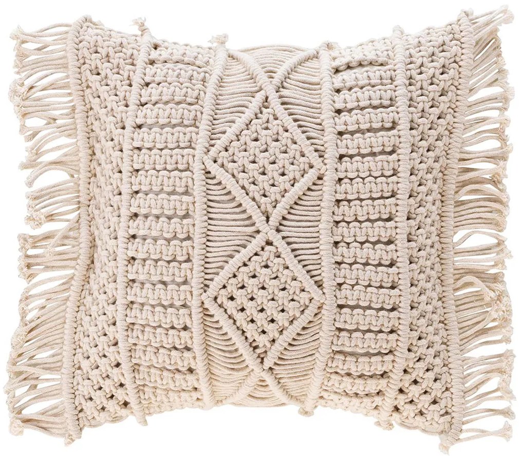 Διακοσμητικό Μαξιλάρι (40x40) L-C Macralina Macrame 1609955