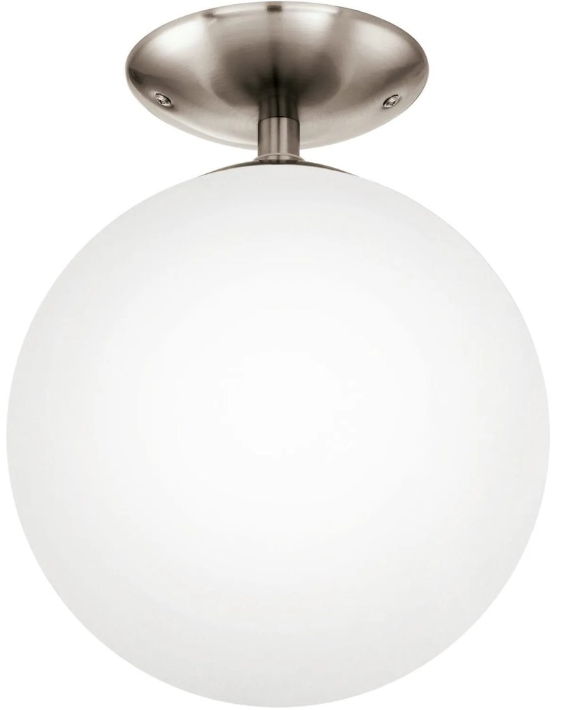 Φωτιστικό Οροφής Rondo 91589 White Eglo Metal, Glass