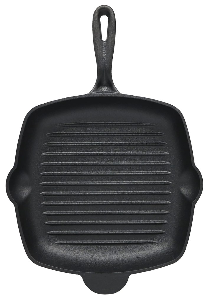 Thermogatz FTG-2729G Τηγάνι Grill Μαντεμένιο Angel Cook 27 cm