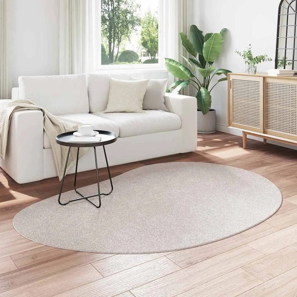 vidaXL Χαλί Άμμος 140 x 200 cm Πολυεστέρας
