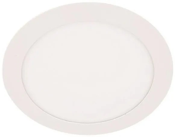 Χωνευτό Φωτιστικό Slim Φ14.5 9W 4000K Αλουμίνιο Λευκό 145-68610 Eurolamp-145-68610-Λευκό 145-68610