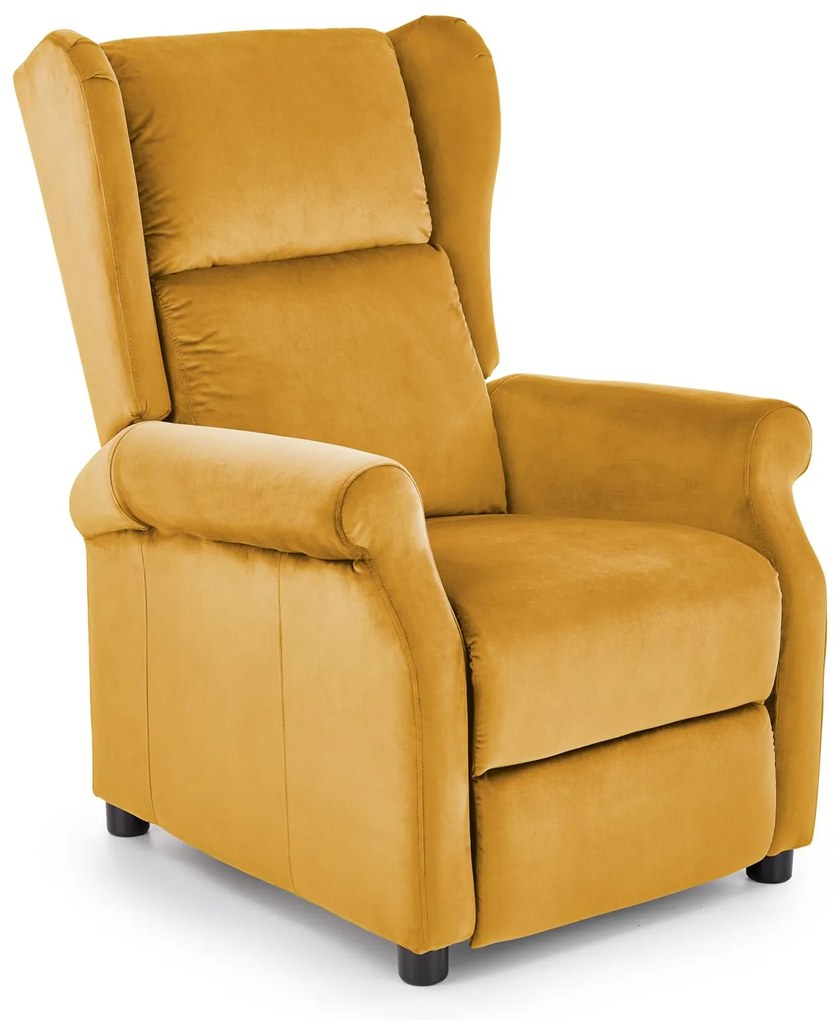 AGUSTIN recliner, color: mustard DIOMMI V-CH-AGUSTIN_2-FOT-MUSZTARDOWY DIOMMI-60-20282