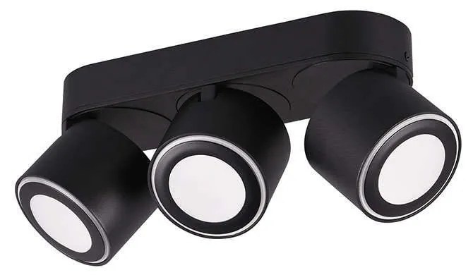 Φωτιστικό Οροφής - Σποτ Led Taurus 652910332 27x9cm Black Trio Lighting Metal