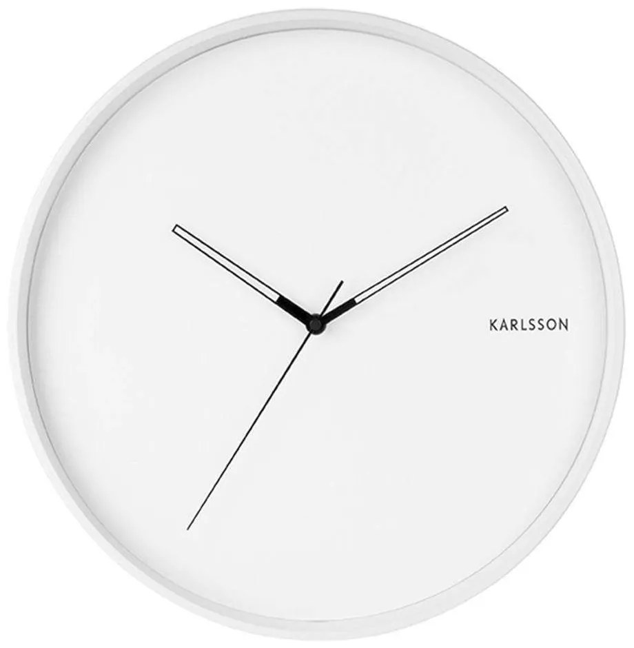 Ρολόι Τοιχού Hue KA5807WH Φ40cm White Karlsson Ατσάλι