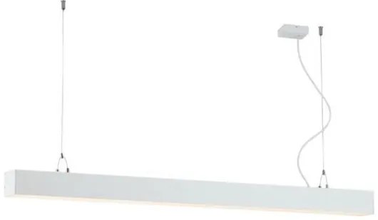 Γραμμικό Κρεμαστό Direct+Indirect L1420 3000K Λευκό Dim. Station Ultra 3911-10142-3-W-D1 Viokef-3911-10142-3-W-D1-Λευκό 3911-10142-3-W-D1