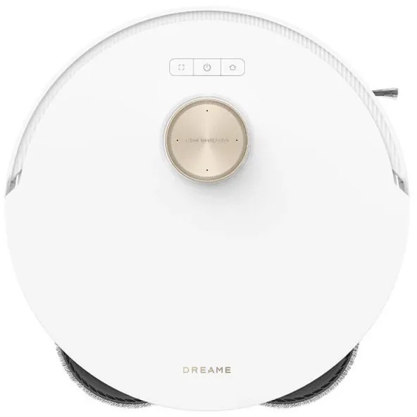 Ρομποτική ηλεκτρική σκούπα Dreame L20 Ultra, 5300 Pa, 5200 mAh, 75W, Έως 300m2, 3D χαρτογράφηση, αισθητήρας LDS, σταθμός φόρτισης, αυτονομία έως 210 λεπτά, Λευκό