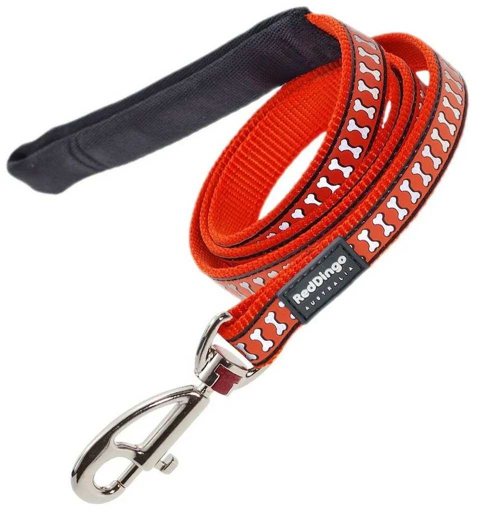 Λουρί Σκύλου Red Dingo Αντανακλαστική Πορτοκαλί (1,5 x 120 cm)