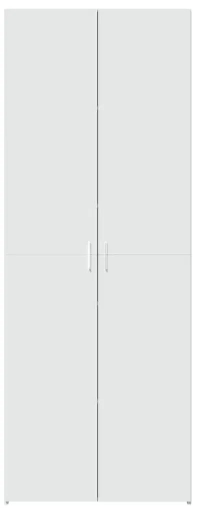 vidaXL Ντουλάπι Λευκό 70x42,5x185 εκ. Επεξεργασμένο Ξύλο