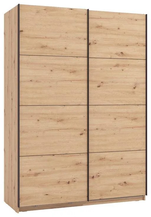 Ντουλάπα Gard 150 Artisan Oak 145x61x205 εκ. 145x61x205 εκ.