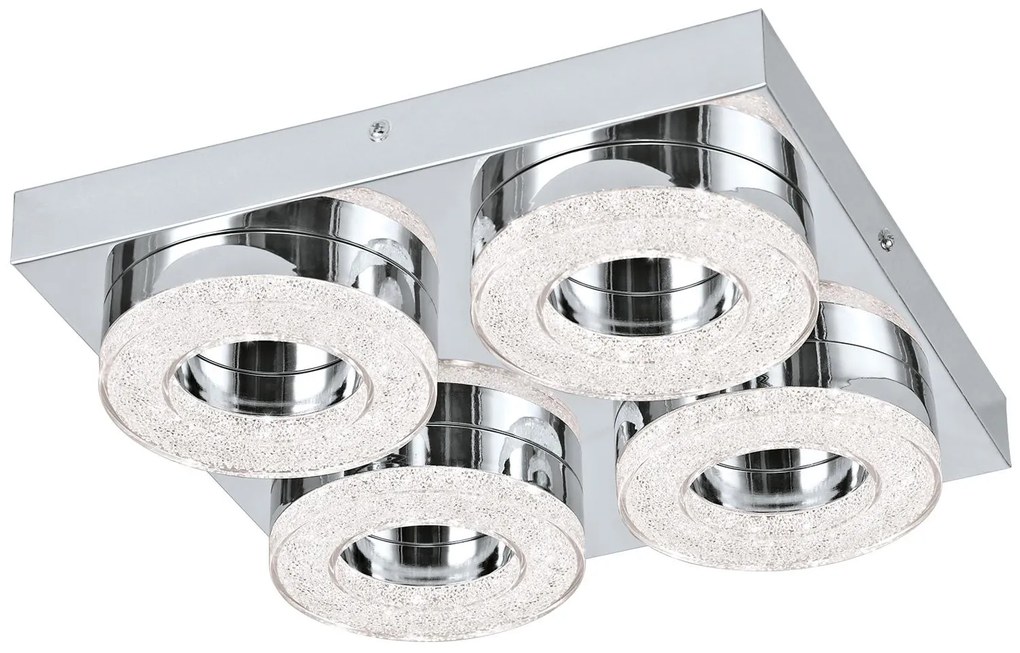 Φωτιστικό Οροφής Led Fradelo 95664 Silver Eglo Metal