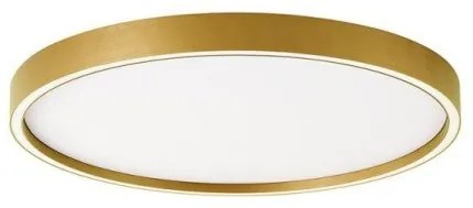 Πλαφονιέρα Φωτιστικό Οροφής LED 38W 3000K/4000K Φ50 Vanessa Viokef-4292801-Χρυσό 4292801