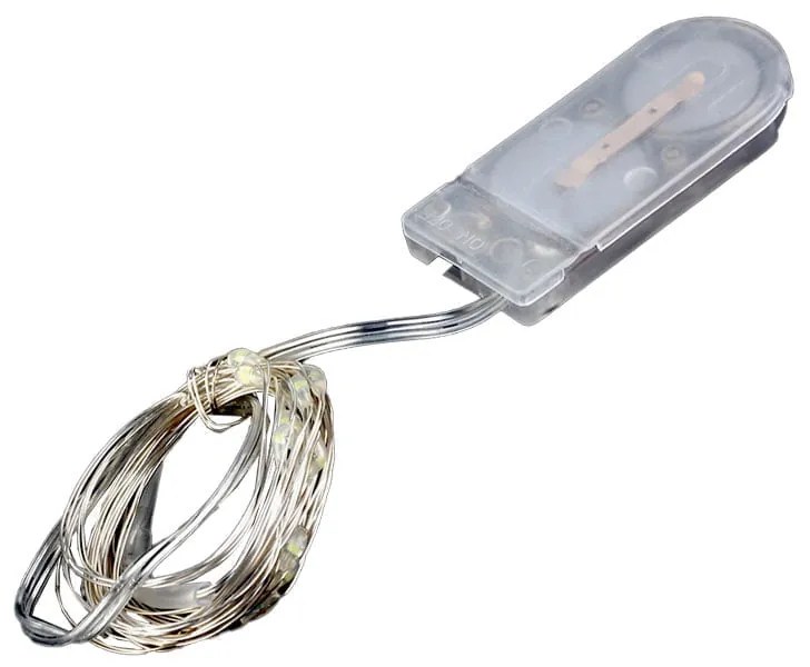 LED λαμπάκια μπαταρίας σύρμα θερμό φως 2Μ - Color light strip