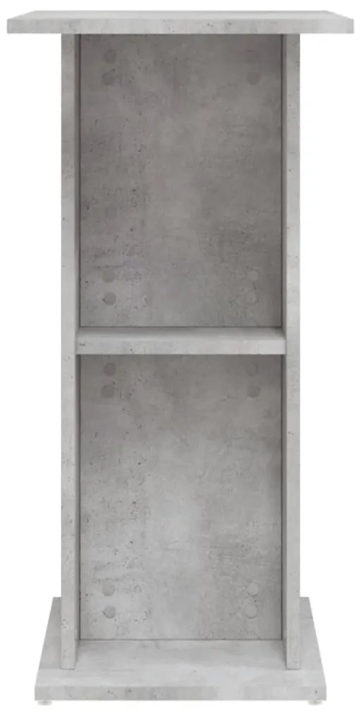 vidaXL Βάση Ενυδρείου Γκρι Σκυροδ. 60,5x36x72,5 εκ. Επεξεργασμένο Ξύλο