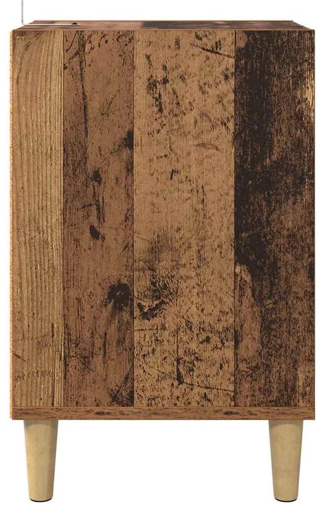 vidaXL Ντουλάπι TV Παλιό Ξύλο 100 x 35 x 55 εκ Επεξεργασμένο ξύλο