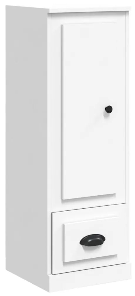 vidaXL Ντουλάπι Λευκό 36 x 35,5 x 103,5 εκ. από Επεξεργασμένο Ξύλο
