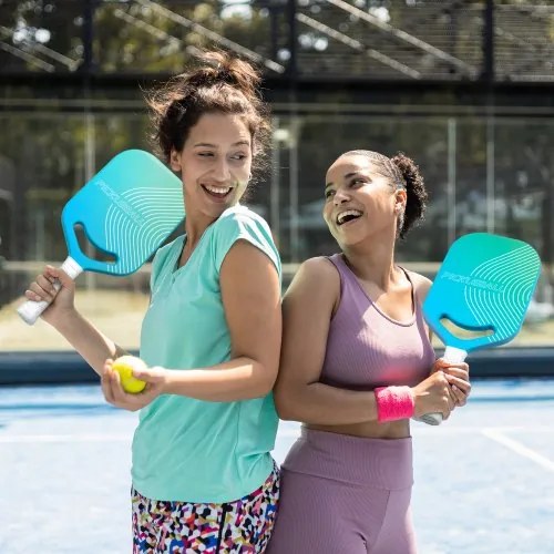 VEVOR Pro Carbon Fiber Pickleball Paddle with Aero Throat Honeycomb Core Racket