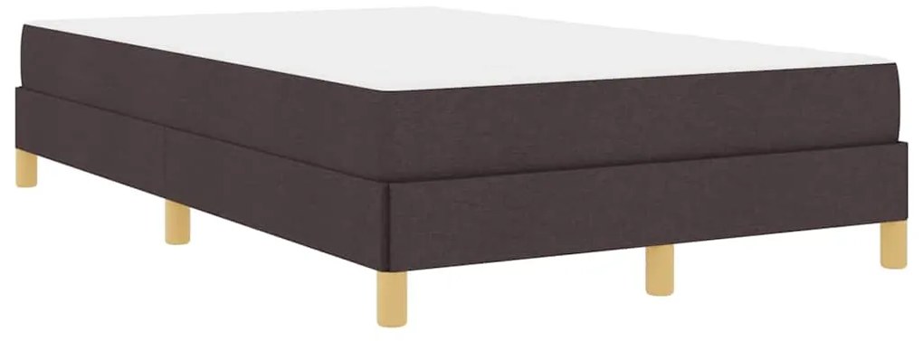 vidaXL Κρεβάτι με ελατήρια Καφέ 120 x 200 cm