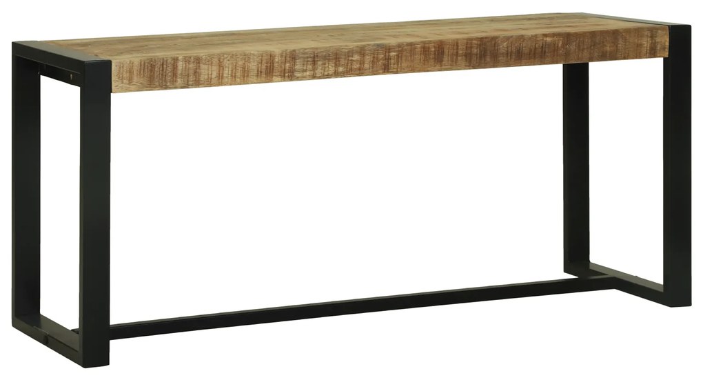 vidaXL Παγκάκι 100x35x45 εκ Μασίφ Σκληρό Ξύλο Μάνγκο