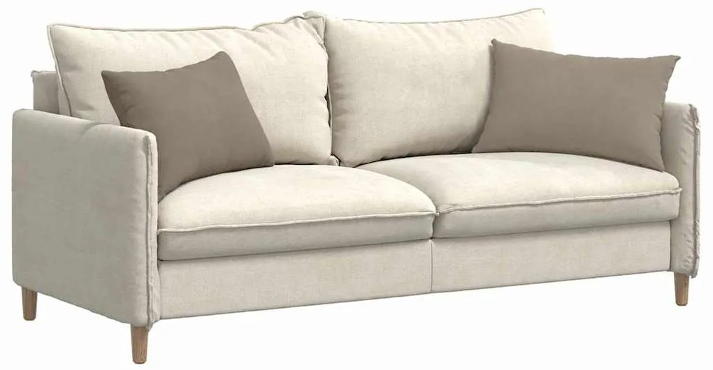 vidaXL Μαξιλάρι Καναπέ 2 pcs Taupe 60 x 40 cm ύφασμα