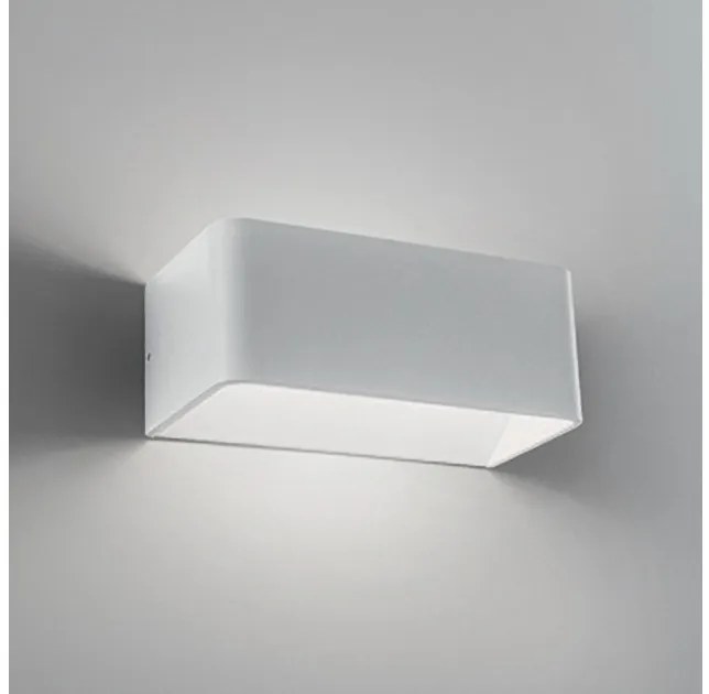 Απλίκα Φωτιστικό Τοίχου LED 14,3W IP20 3000K Λευκό Cubetto LD0051B3 Zafferano-LD0051B3-Λευκό LD0051B3