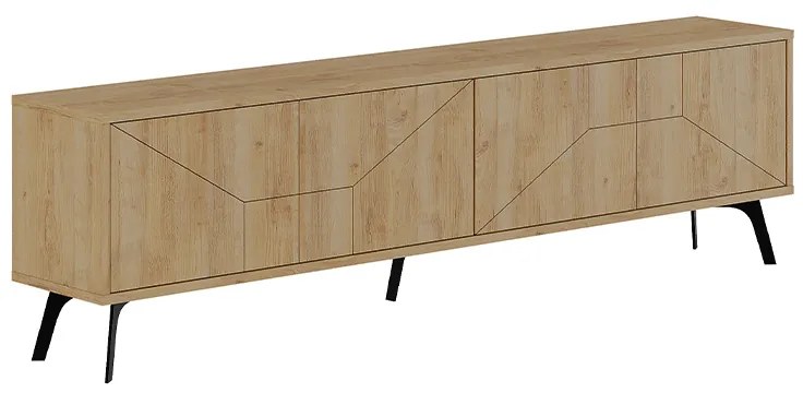 ΕΠΙΠΛΟ ΤΗΛΕΟΡΑΣΗΣ DUNE MEGAPAP ΧΡΩΜΑ ΦΥΣΙΚΟ ΟΞΙΑΣ 180X29,6X50ΕΚ.