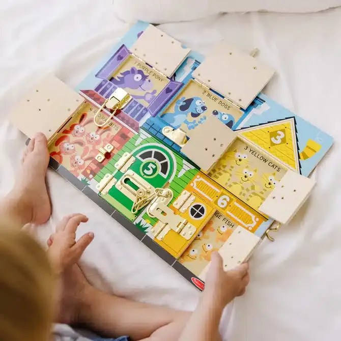 Εκπαιδευτικό κλειδαριές και σύρτης 3785 Melissa & Doug