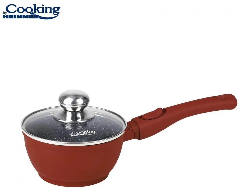 Heinner HR-JLG-C16C Κατσαρόλα Αλουμινιου + Καπακι 16x8cm 1.3lt CALABRIA