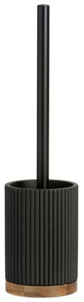 Πιγκάλ LBTAH-BA22115 Φ9,5x39,5cm Black-Natural Andrea House Polyresin,Ξύλο