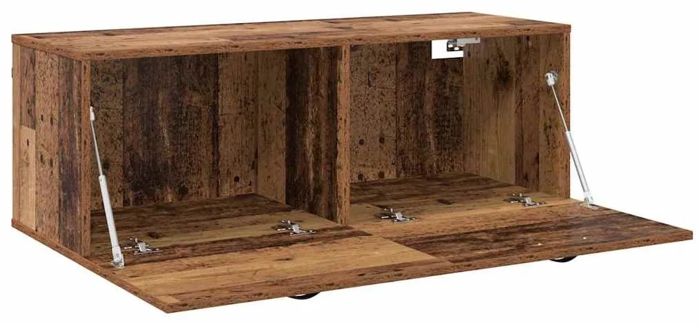 vidaXL Ντουλάπα Τοίχου Επιτοίχιο Παλιό ξύλο 100 x 36.5 x 35 cm